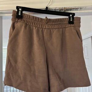 lululemon athletica Brown Softstreme High-Rise Athletic Shorts 4”